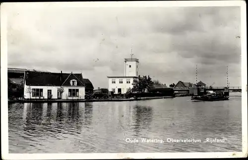 Ak Oude Wetering Südholland, Observatorium Rijnland