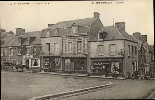 Ak Beny Bocage Calvados, La Ville