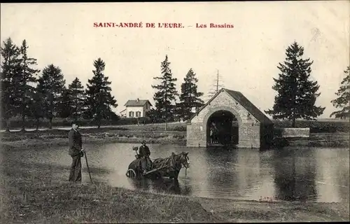 Ak Saint André de l'Eure Eure, Les Bassins