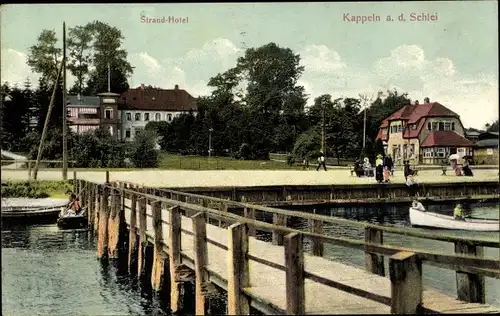 Ak Kappeln an der Schlei, Strandhotel