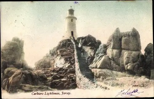 Ak Jersey Kanalinseln, Corbiere Lighthouse