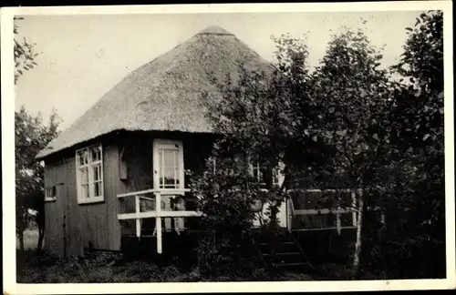 Ak Leek Groningen Niederlande, Paviljoen Cnossen