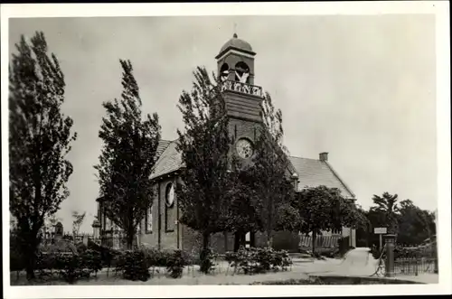 Ak Roodeschool Groningen Niederlande, Ned. Herv. Kerk