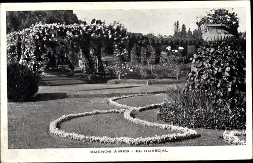 Ak Buenos Aires Argentinien, El Rosedal