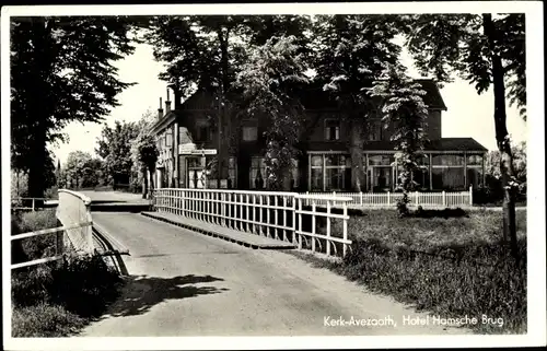 Ak Kerk Avezaath Buren Gelderland Niederlande, Hotel Hamsche Brug