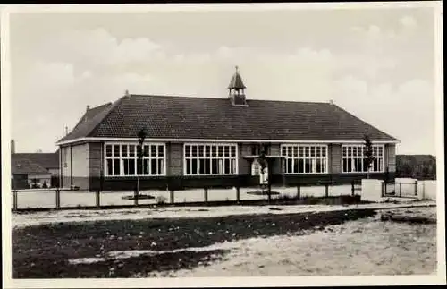 Ak Amsterdamscheveld Drenthe Niederlande, R. K. School