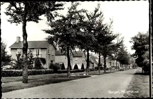 Ak Borger Odoorn Drenthe Niederlande, Molenstraat