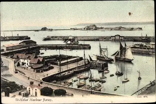 Ak Jersey Kanalinseln, St Helier Harbour