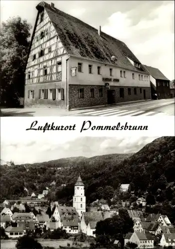Ak Hohenstadt Pommelsbrunn Mittelfranken, Gasthof zum Stern, Teilansicht
