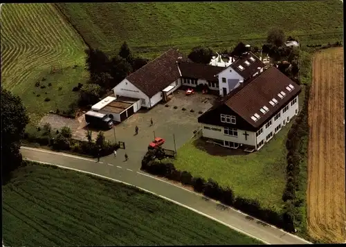 Ak Hagen in Westfalen, Bibel Center der Bibelschule Hagen, Fliegeraufnahme