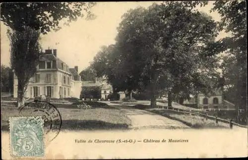 Ak Chevreuse Yvelines, Chateau de Mauvieres