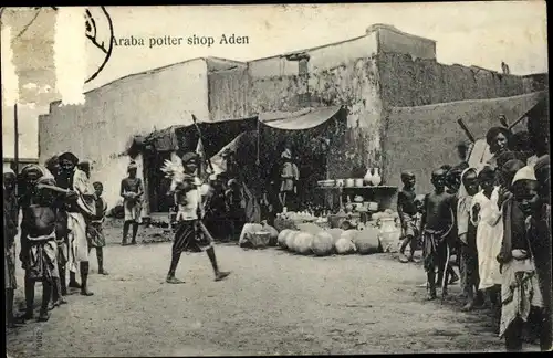 Ak Aden Jemen, Araba potter shop