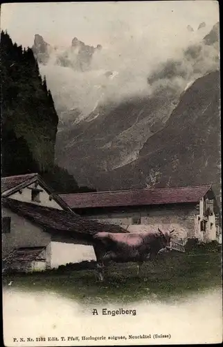 Ak Engelberg Kanton Obwalden Schweiz, Panorama