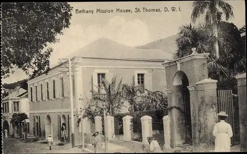 Ak Saint Thomas Amerikanische Jungferninseln, Bethany Mission House