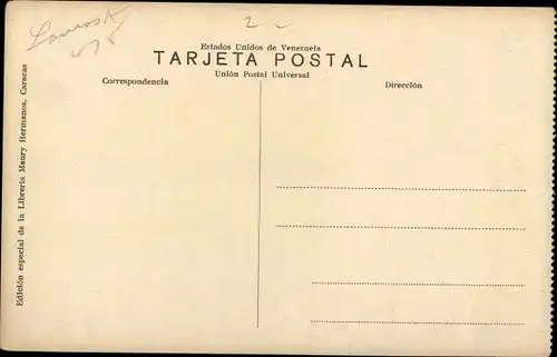 Ak Caracas Venezuela, Iglesia de San Francisco, St Francis' Church