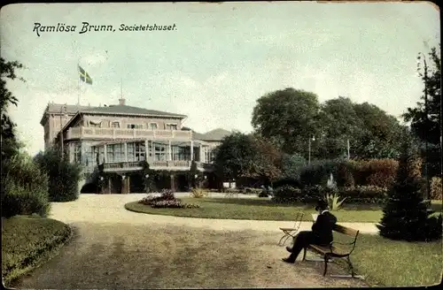 Ak Hälsingborg Helsingborg Schweden, Ramlösa Brunn, Societetshuset