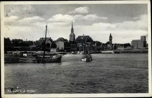 Ak Kappeln an der Schlei, Schleipartie