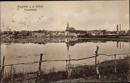 Ak Kappeln an der Schlei, Gesamtblick