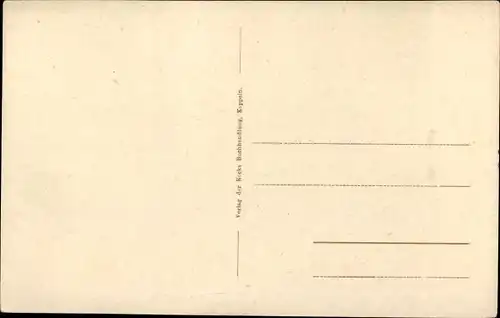 Ak Kappeln an der Schlei, Krieger Denkmal, Schöpfung der Bildhauerei Heinrich Mißfeld