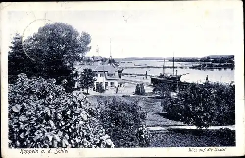 Ak Kappeln an der Schlei, Blick auf die Schlei