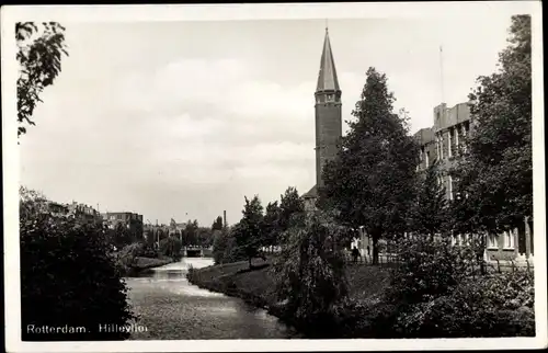 Ak Rotterdam Südholland Niederlande, Hillevlien