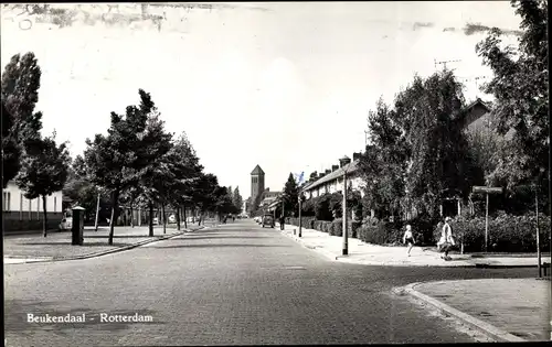 Ak Rotterdam Südholland Niederlande, Beukendaal