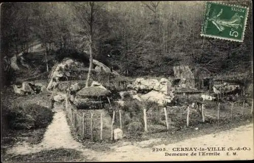 Ak Cernay la Ville Yvelines, Demeure de l'Ermite