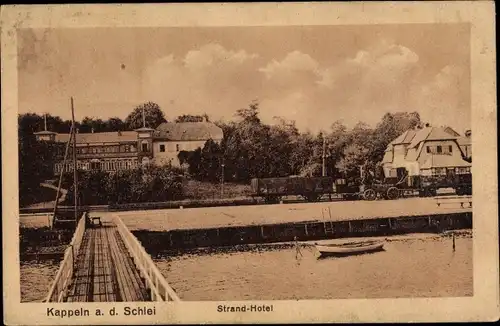 Ak Kappeln an der Schlei, Strandhotel