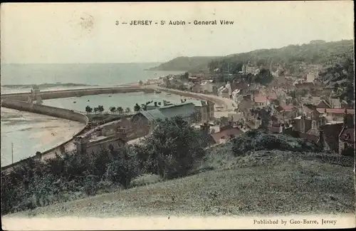 Ak Jersey Kanalinseln, St Aubin, General View