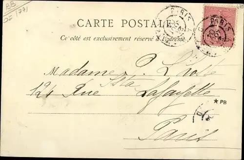 Ak Moret-sur-Loing Seine et Marne, Vue sur le Loing