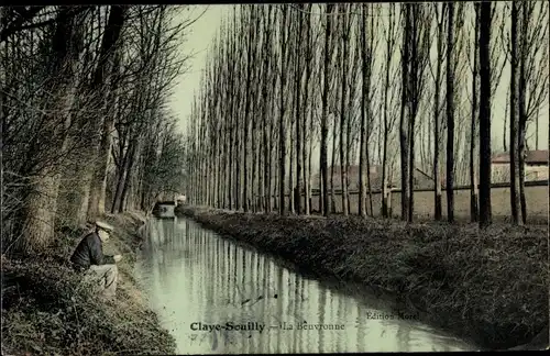 Ak Claye Souilly Seine et Marne, La Beuvronne