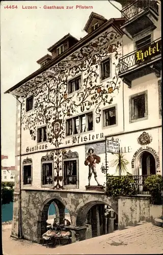 Ak Luzern Stadt Schweiz, Gasthaus zur Pfistern