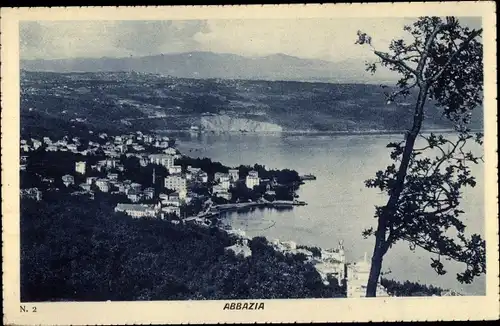 Ak Opatija Abbazia Kroatien, Panorama