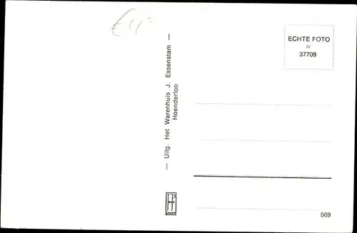 Ak Hoenderloo Gelderland, Paalbergweg