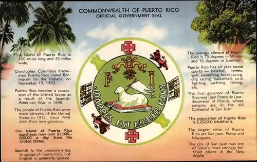 Ak San Juan Puerto Rico, Official Government Seal