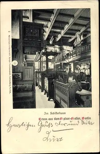 Ak Berlin Mitte, Kaiserkeller, Schifferhaus