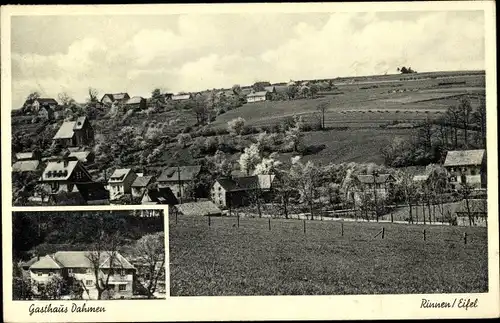 Ak Rinnen Kall in Eifel in Nordrhein Westfalen, Ort, Gasthaus Dahmen