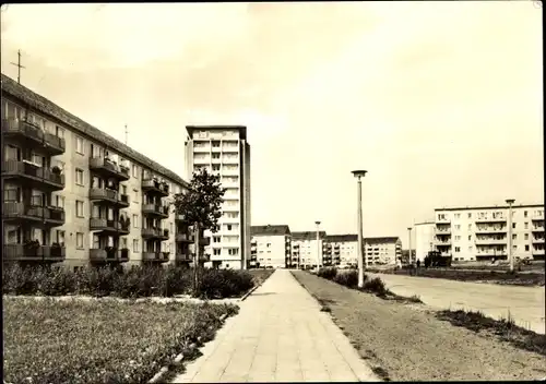 Foto Ak Stralsund in Vorpommern, Heinrich Heine Ring