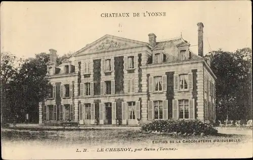 Ak Chateaux de L´Yonne, Chesnoy, par Sens, Yonne
