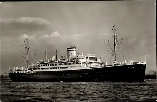 Ak Dampfer Caribia, HAPAG