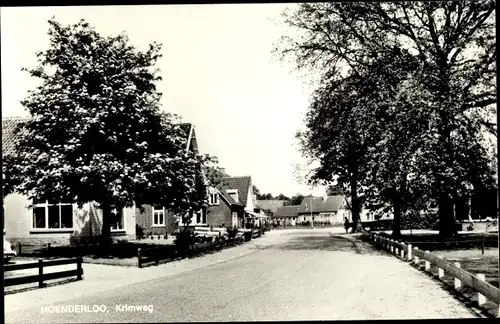 Ak Hoenderloo Gelderland, Krimweg