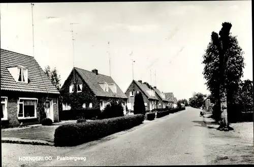 Ak Hoenderloo Gelderland, Paalbergweg