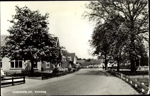 Ak Hoenderloo Gelderland, Krimweg