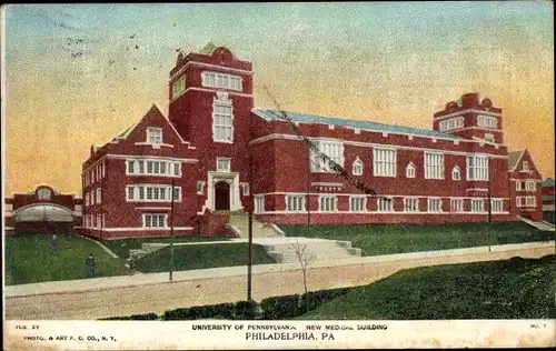 Ak Philadelphia Pennsylvania USA, University, New Medical Building