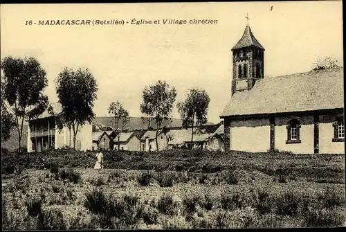 Ak Betsileo Madagaskar, Eglise, Village chretien