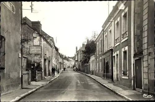 Ak Savigny-sur-Braye Loir et Cher, Rue des Pepinieres