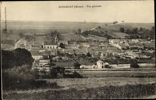 Ak Boncourt sur Meuse Meuse, Vue generale