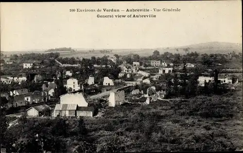 Ak Aubréville Meuse, Vue Generale