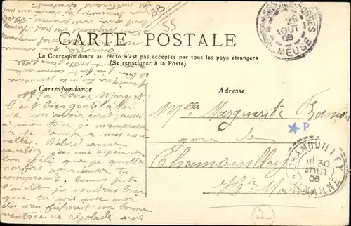 Ak Cousances les Forges Meuse, La Tuilerie Benoit