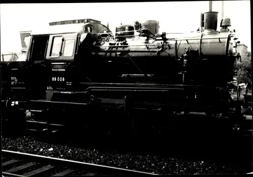 Foto Ak Dresden, Deutsche Eisenbahn, Dampflok, Tender 89 008, 1968
